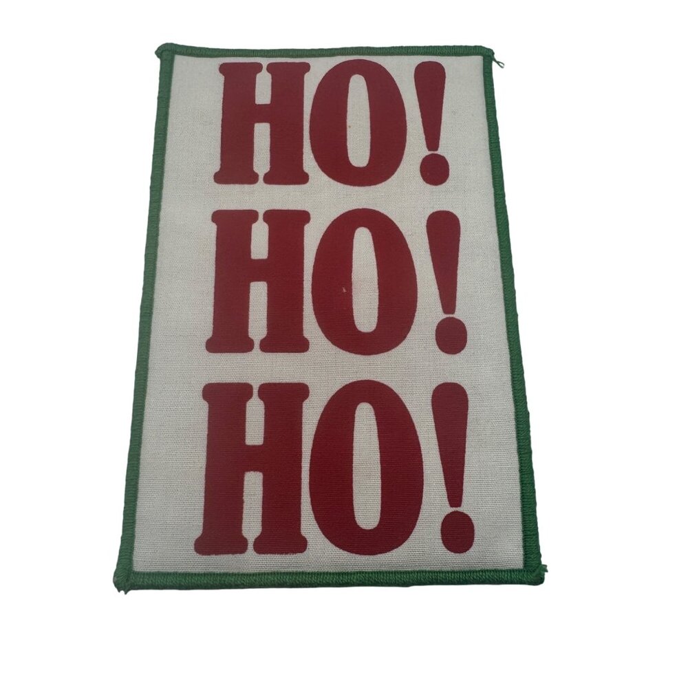 Ho Ho Ho Christmas 9x6 Fabric Hot Pad Trivet Now Designs San Francisco